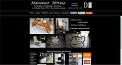 Desktop Screenshot of marianomoveis.com.br